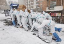 大連海洋大學(xué)：風(fēng)雪中的勇士 每個(gè)人都了不起 致敬志愿者