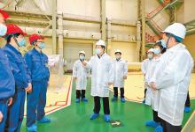 河南省委書記樓陽生在平頂山市調研：鼓勵企業(yè)把大數據、人工智能等與傳統(tǒng)裝備深度融合，提升自動化科技水平