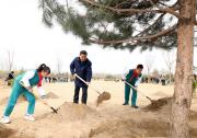 習近平在參加首都義務植樹活動時強調(diào)：全社會都做生態(tài)文明建設的實踐者推動者 讓祖國天更藍山更綠水更清生態(tài)環(huán)境更美好