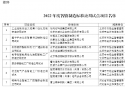 北自所、新松機(jī)器人、沈鼓集團(tuán)、施耐德電氣、菲尼克斯等入選2022年度智能制造標(biāo)準(zhǔn)應(yīng)用試點(diǎn)項(xiàng)目名單