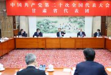 李克強：砥礪實干 銳意進取 為全面建設(shè)社會主義現(xiàn)代化國家而團結(jié)奮斗|李克強參加黨的二十大甘肅省代表團討論