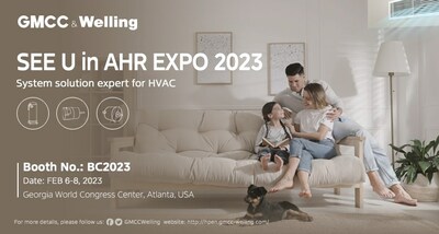 GMCC 美芝、Welling 威靈亮相 AHR Expo 2023