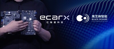 搭載華山二號(hào)A1000芯片的億咖通汽車大腦（ECARX Super Brain）中央計(jì)算平臺(tái)