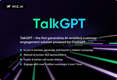 WIZ.AI推出東盟首個(gè)支持AI的生成式全渠道客戶互動(dòng)解決方案TalkGPT