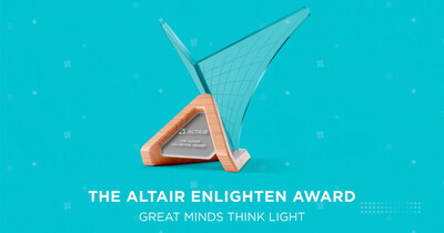 Altair Enlighten Award 旨在表彰在可持續(xù)發(fā)展及輕量化領(lǐng)域中實(shí)現(xiàn)重大突破的組織及企業(yè)，尤其是在減少二氧化碳排放、降低水資源和能源消耗、促進(jìn)材料重復(fù)利用和回收等方面作出卓越貢獻(xiàn)的組織及企業(yè)。