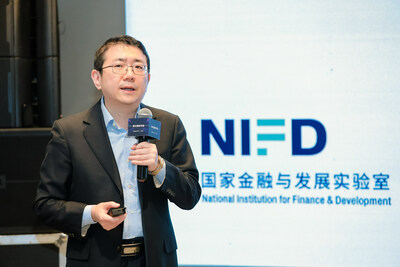 中國社科院國家金融與發(fā)展實(shí)驗(yàn)室副主任楊濤現(xiàn)場分享