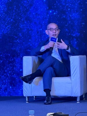 圖：IBM咨詢大中華區(qū)總裁陳科典出席人工智能賦能產(chǎn)業(yè)發(fā)展論壇。