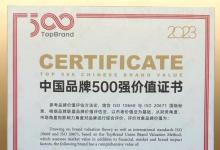 上升22位！德賽西威連續(xù)兩年上榜“中國品牌500強”