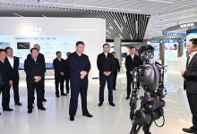 習(xí)近平在上?？疾煺{(diào)研