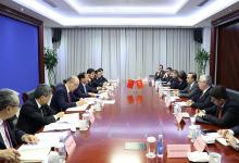 金壯龍會見土耳其工業(yè)和技術部部長穆罕默德·卡希爾