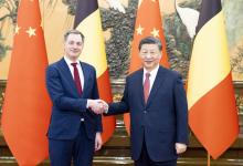 習(xí)近平會見比利時(shí)首相德克羅