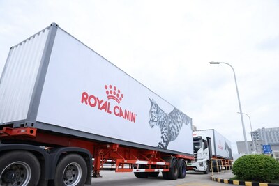 瑪氏旗下皇家寵物食品率先啟用新能源電動(dòng)重型卡車