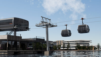 ORIZON by MND - detachable cable transport equipment for mobility in urban areas ORIZON by MND - detachable cable transport equipment for mobility in urban areas
