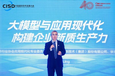 中國(guó)軟件行業(yè)協(xié)會(huì)常務(wù)副秘書(shū)長(zhǎng)陳寶國(guó)