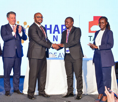 (Left to right) Frank Mosier, Chairman of the Board of Directors, Rendeavour; Alex Kahu, Country Head, Kenya, Rendeavour; Hon. John Njogu, Gitothua Ward MCA; and Linda Nyaseda, Head of City Management, Tatu City, during the launch of Fahari Link, Tatu City’s new internet company, targeting digitally underserved communities in Kenya (Credit: Tatu City). (Left to right) Frank Mosier, Chairman of the Board of Directors, Rendeavour; Alex Kahu, Country Head, Kenya, Rendeavour; Hon. John Njogu, Gitothua Ward MCA; and Linda Nyaseda, Head of City Management, Tatu City, during the launch of Fahari Link, Tatu City’s new internet company, targeting digitally underserved communities in Kenya (Credit: Tatu City).