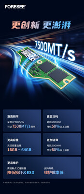 江波龍F(tuán)ORESEE LPCAMM2產(chǎn)品優(yōu)勢(shì)