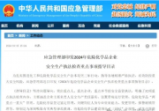 應(yīng)急管理部發(fā)布新32條！未設(shè)置氣體報(bào)警裝置場(chǎng)合被重點(diǎn)執(zhí)法檢查!