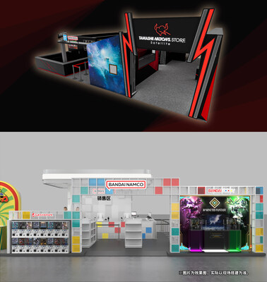 TAMASHII NATIONS STORE Satellite區(qū)及銷(xiāo)售區(qū)效果圖