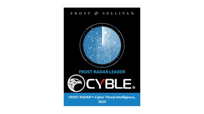 Cyble被評為2024年The Frost Radar?網(wǎng)絡(luò)威脅情報領(lǐng)域的領(lǐng)導(dǎo)者