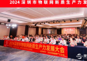 深圳市物聯(lián)網(wǎng)產(chǎn)業(yè)協(xié)會(huì)成功舉辦2024深圳市物聯(lián)網(wǎng)新質(zhì)生產(chǎn)力發(fā)展大會(huì)
