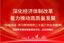 深化經(jīng)濟體制改革，著力推動高質(zhì)量發(fā)展（權威訪談·學習貫徹黨的二十屆三中全會精神）——訪國家發(fā)展改革委黨組書記、主任鄭柵潔