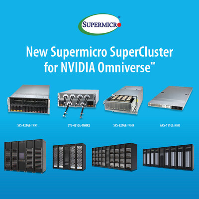 Supermicro SuperCluster for NVIDIA Omniverse Supermicro SuperCluster for NVIDIA Omniverse