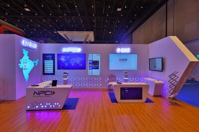 NPCI BHIM Services、NPCI International、NPCI Bharat BillPay在2024年全球金融科技節(jié)上的展位