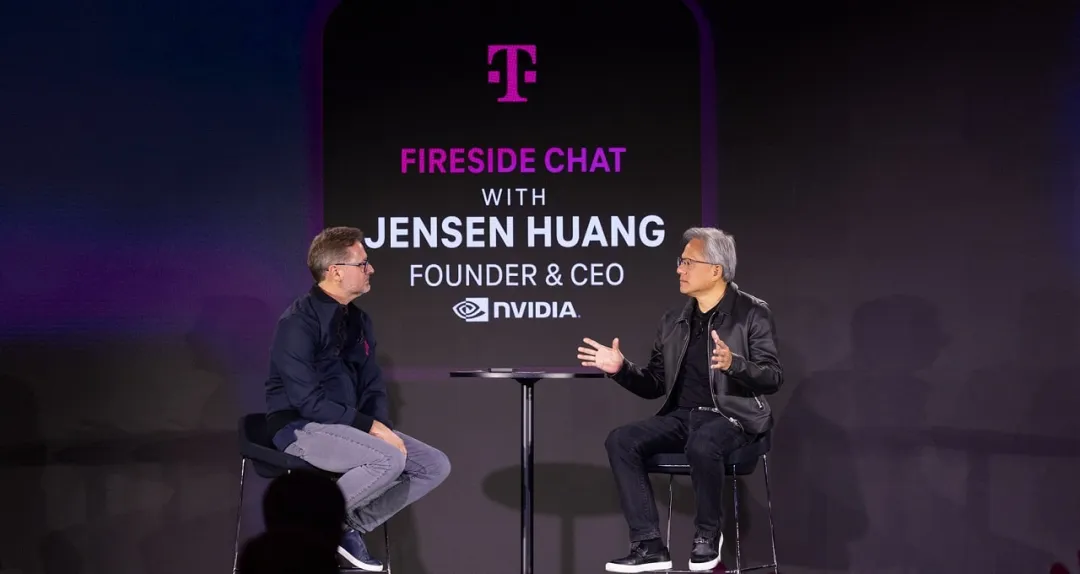 “我們已將 AI 融入信號(hào)處理”：NVIDIA CEO 黃仁勛在 T-Mobile 資本市場(chǎng)日上展望電信行業(yè)的未來