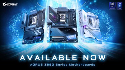 技嘉科技宣布 AORUS Z890 主板正式上市，AI D5黑科技2.0技術全面釋放強勁性能