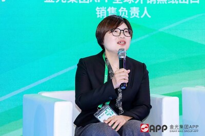 SGS輕工產(chǎn)品服務產(chǎn)品認證經(jīng)理顧東蘭對碳足跡核查的重要性進行了解析與分享