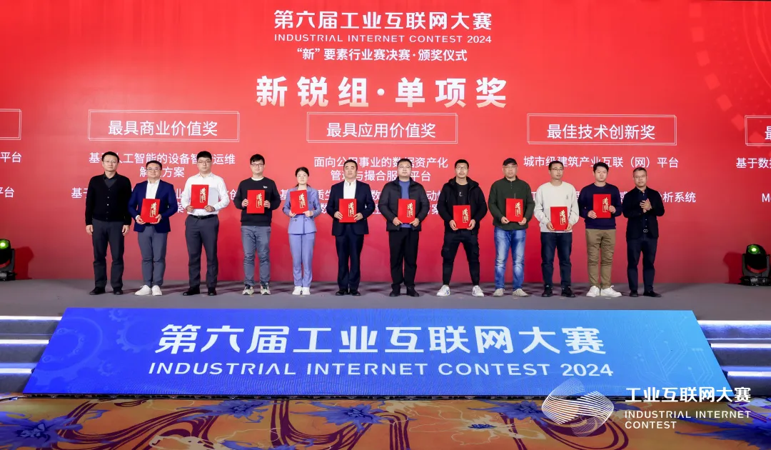 埃夫特/啟智榮獲第六屆工業(yè)互聯(lián)網(wǎng)大賽“最具商業(yè)價(jià)值獎(jiǎng)”