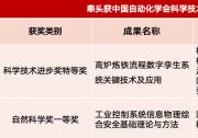 浙大控制學(xué)院牽頭獲中國自動化學(xué)會科技進步獎特等獎1項、自然科學(xué)獎一等獎1項
