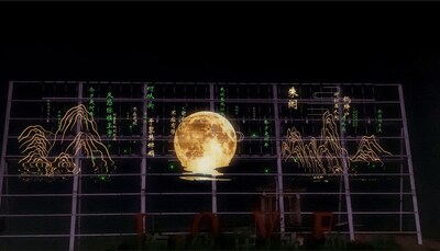 LED CHINA展商“東莞乳圓智能科技”案例  —— 戶外防水裸眼3D屏+3D風(fēng)扇屏，256臺組合內(nèi)容點燃霸州大宋不夜城