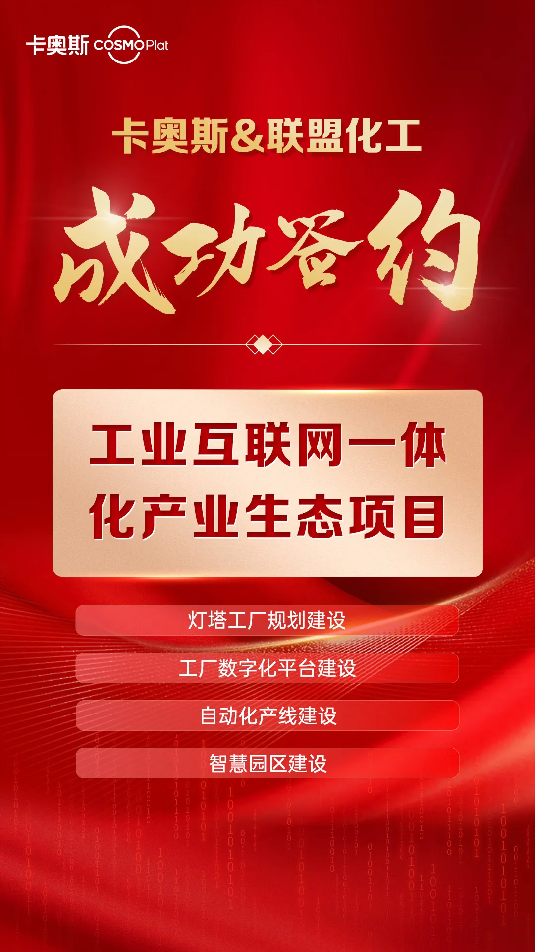 重要簽約丨濰坊龍頭聯(lián)手卡奧斯“智”造未來工廠