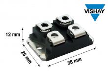 Vishay推出多款采用工業(yè)標準SOT-227封裝的650 V和1200 V SiC肖特基二極管，提升高頻應(yīng)用效率