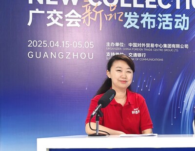 科技賦能，構(gòu)建全球糖果品質(zhì)新標(biāo)桿。金多多海外銷售總監(jiān)，總經(jīng)理助理馬媛女士發(fā)言