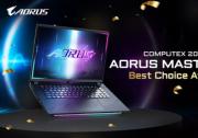技嘉 AORUS MASTER 16 AI 筆電榮獲 COMPUTEX 2025 Best Choice Award，領先實力獲國際肯定