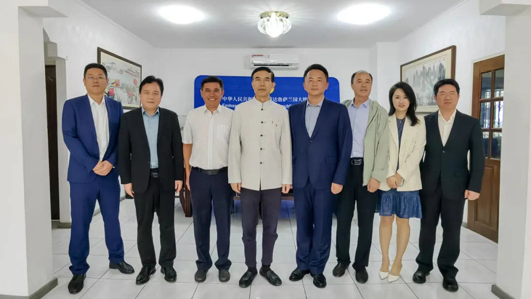 肖建國大使親切接見中科原動力代表團一行 共促中文智慧農(nóng)業(yè)合作