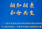 習(xí)近平：歷史昭示我們，文明的繁盛、人類的進(jìn)步，都離不開(kāi)文明的交流互鑒?|?賀信為人類文明進(jìn)步、世界和平發(fā)展匯聚智慧和力量