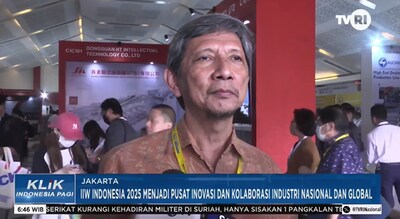 印度尼西亞物流協(xié)會會長Mahendra Rianto接受采訪稱贊展會效果