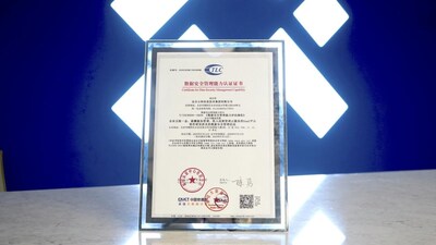 眾合云科獲中國信通院數(shù)據(jù)安全管理能力認證（DSMC）