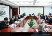 李樂成、任鴻斌會見美中貿(mào)易全國委員會董事會代表團(tuán)