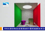 華科大團(tuán)隊研發(fā)出全球首款用于圖形加速的光學(xué)芯片