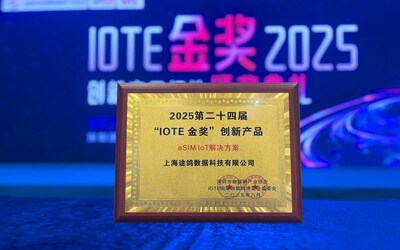 實力見證，途鴿科技全球eSIM IoT解決方案憑借領(lǐng)先性、創(chuàng)新性、突出市場表現(xiàn)，榮獲國際物聯(lián)網(wǎng)展“IOTE 金獎”創(chuàng)新產(chǎn)品大獎