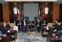 中國電建董事長晏志勇拜會哥斯達黎加總統(tǒng)索利斯