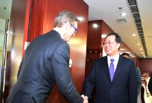 毛偉明會見美國康明斯公司董事長兼首席執(zhí)行官