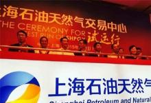上海石油天然氣交易中心正式試運行交易