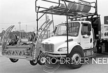 美國無人駕駛卡車真正無人操作