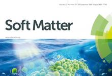 沈陽自動化所微納米課題組科研成果獲Soft Matter封面刊載