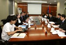 俞培根會見法國電力公司高級執(zhí)行副總裁一行